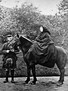 Queen Victoria & John Brown at Balmoral Photograph taken by George Washington Wilson in 1863 (Public Domain)