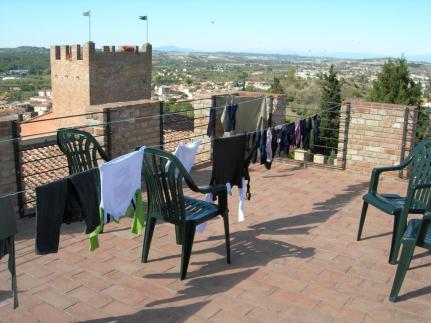 Never underestimate the beauty of somewhere to wash and dry your clothes.