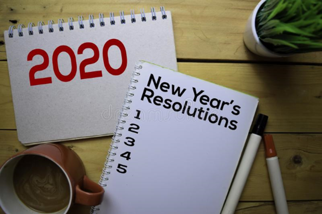 2020 new year resolution